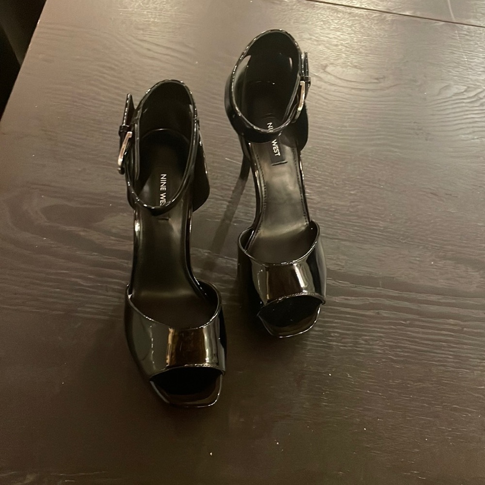 Brand new ankle open toe heel